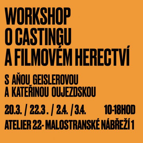 NOVÉ TERMÍNY : WORKSHOP + HEADSHOTY